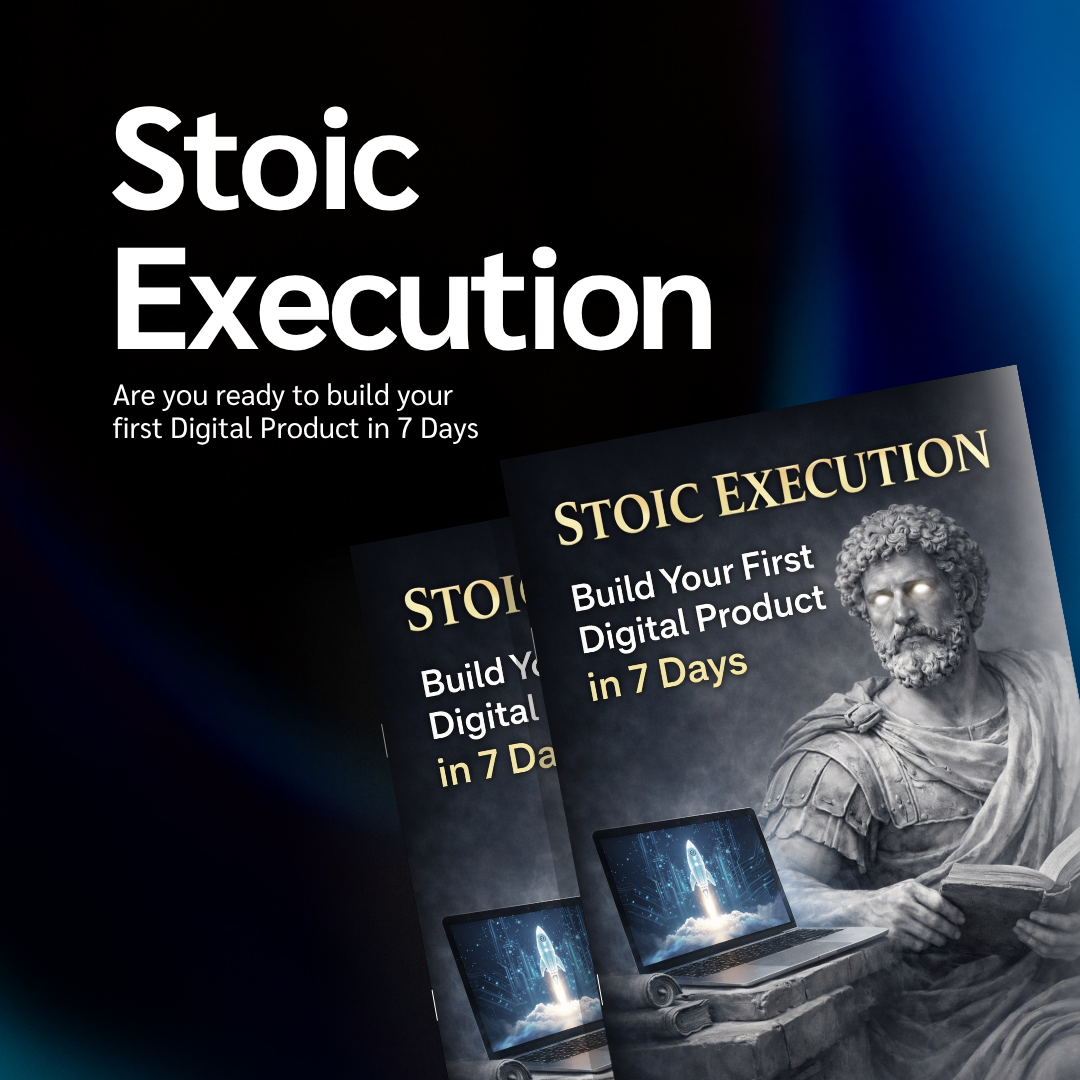 Stoic Execution: Build Your First Digital Product in 7 Days